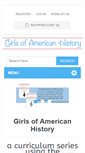 Mobile Screenshot of girlsofamericanhistory.com